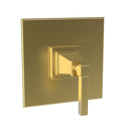 Newport Brass Shower Trim Plate W/ Handle. Less Showerhead, Arm And Flange, Bronze 4-3144BP-10
